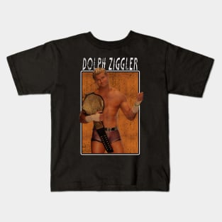 Vintage Wwe Dolph Ziggler Kids T-Shirt